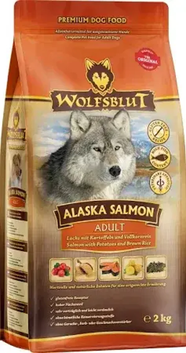 Wolfsblut premium alaska salmon adult 2kg