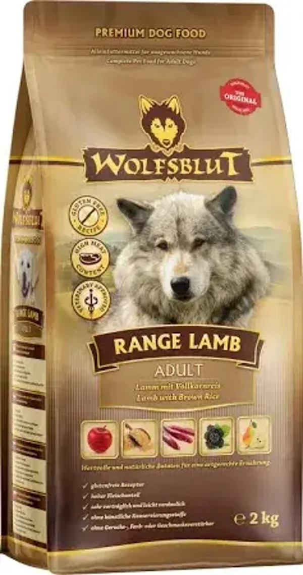 Wolfsblut premium range lamb adult 2kg