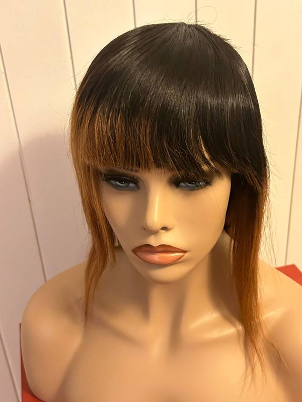 Perruque coupe chinoise 2 tons