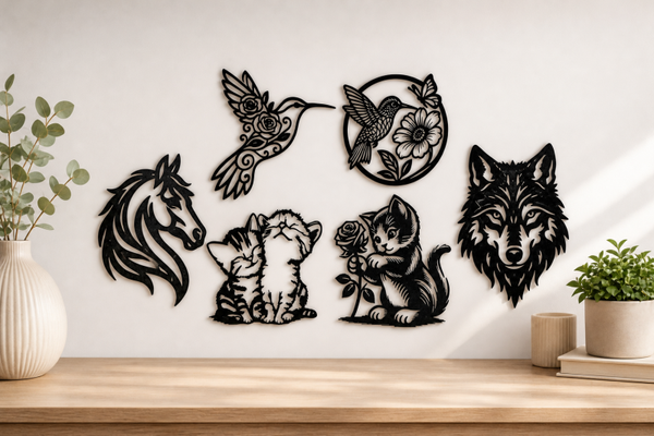 🦅Dieren muurdecoratie