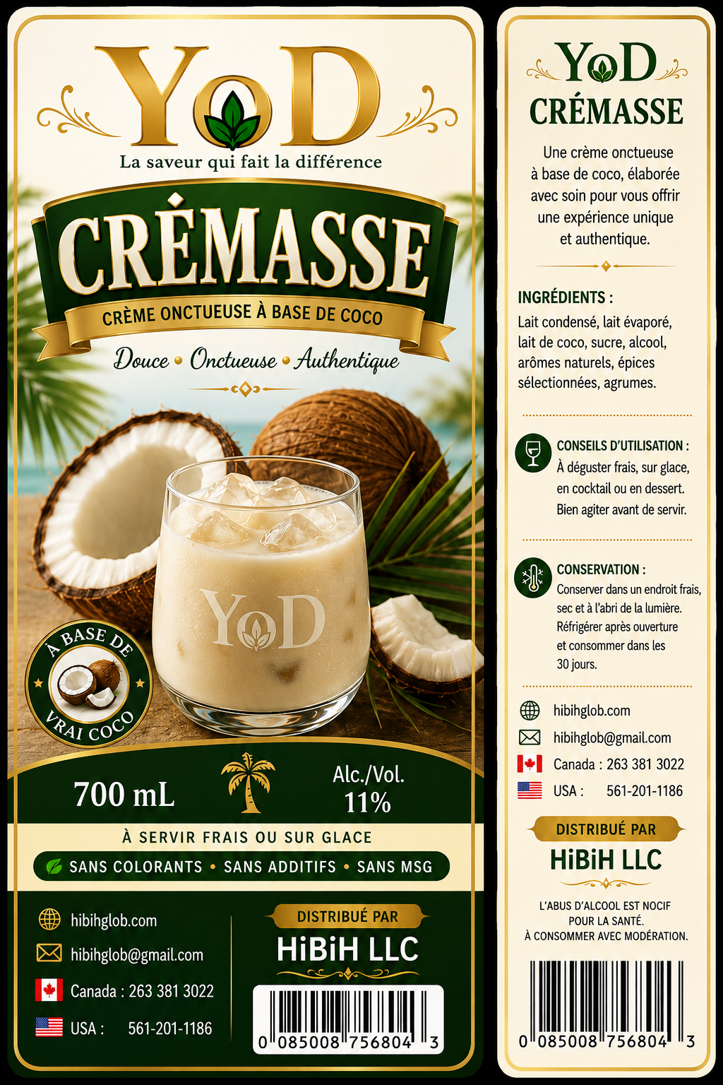 YoD Cremas (Traditional Caribbean Drink)