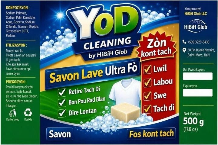 YoD Washing Soap Bar