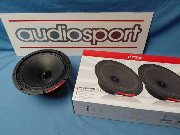 Vibe SLICKPRO8M-V0 Slick 8 Inch 450 Watts Pro Audio Midrange Speakers