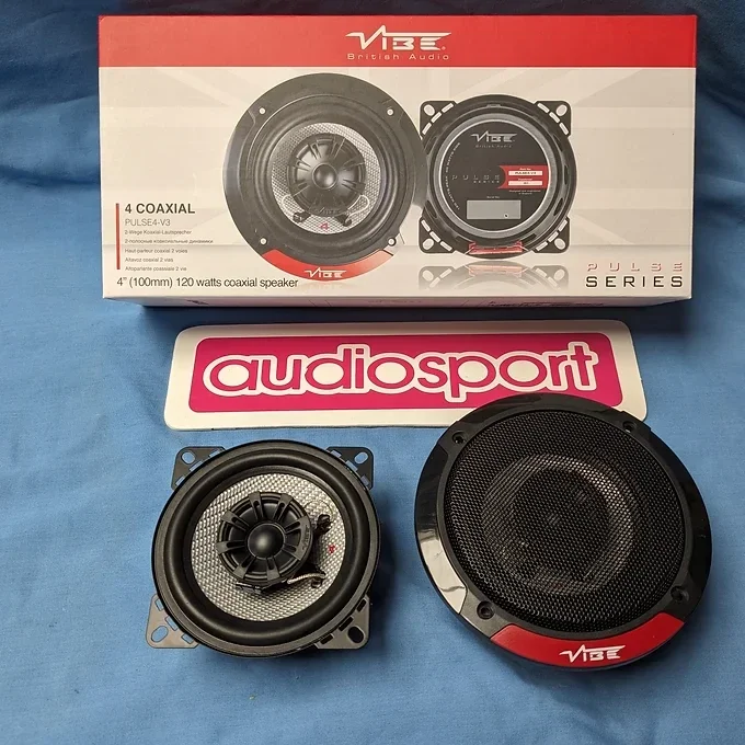 Vibe Pulse 4-V3 10cm Coaxial Speakers