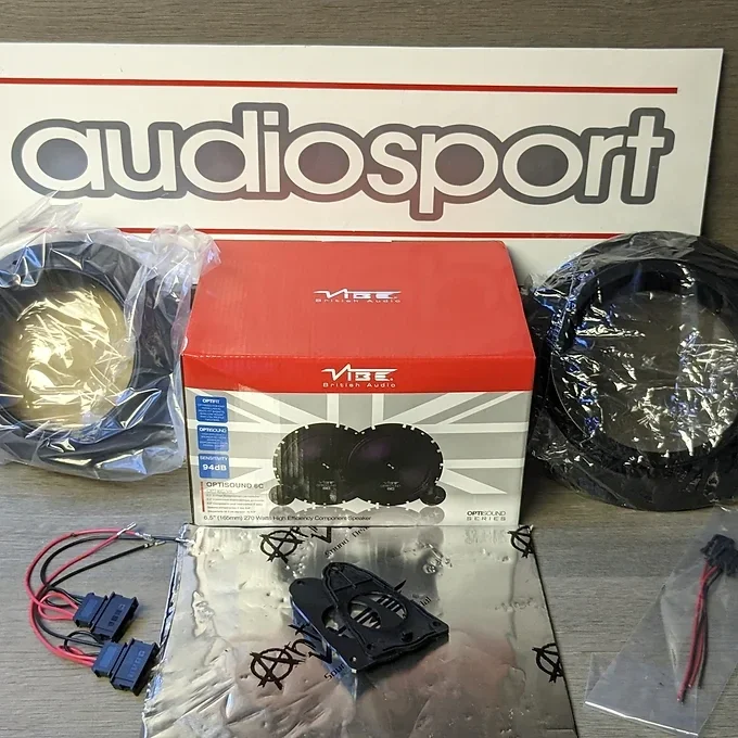 Vibe OPIVWT6-V9. Transporter T6 2015 -2019 full front door speaker kit