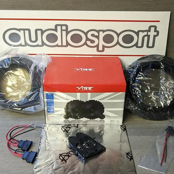 Vibe OPIVWT6-V9. Transporter T6.1 2019 -2022 full front door speaker kit