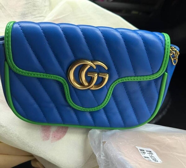 Blue Envy Quilted Mini