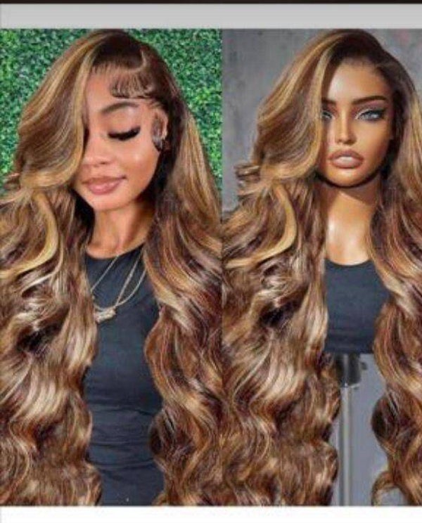 Highlighted Body Wave Wig