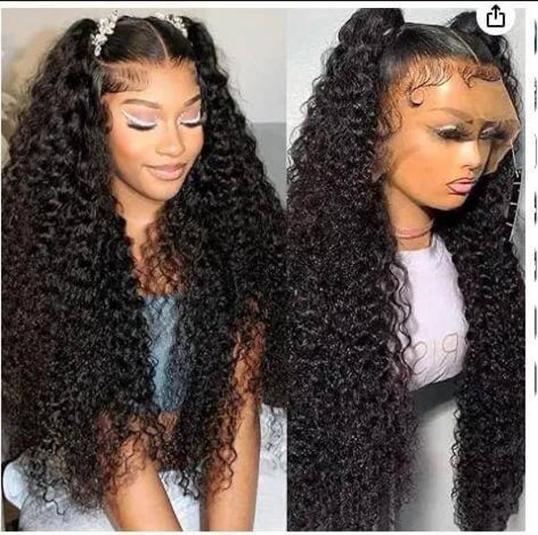 Luxury Deep Curl Duo‑Style Wig