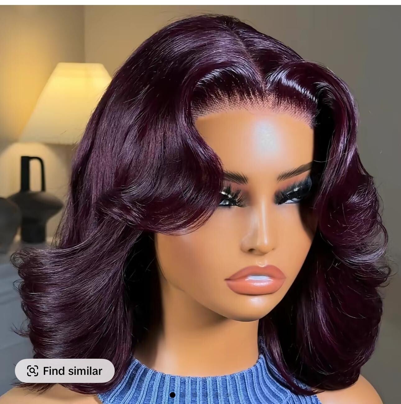 Deep Burgundy Body Wave Wig