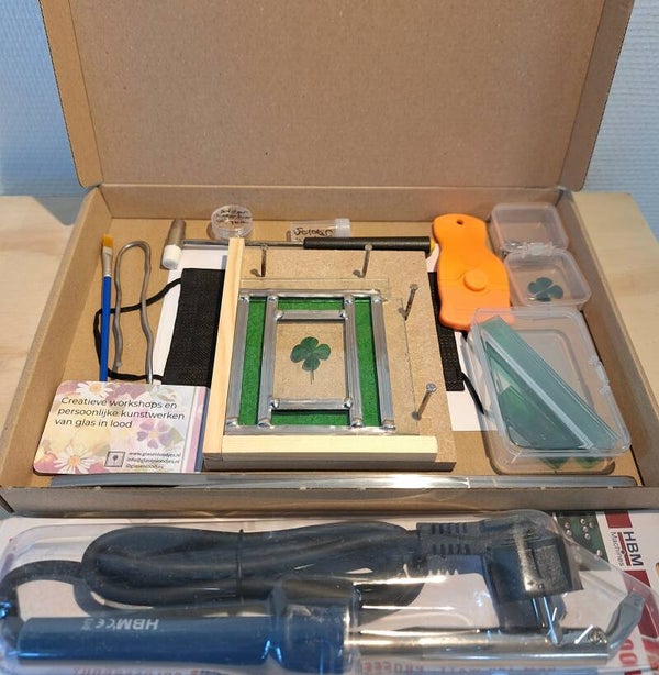 DIY Mini Glas & Loodje pakket