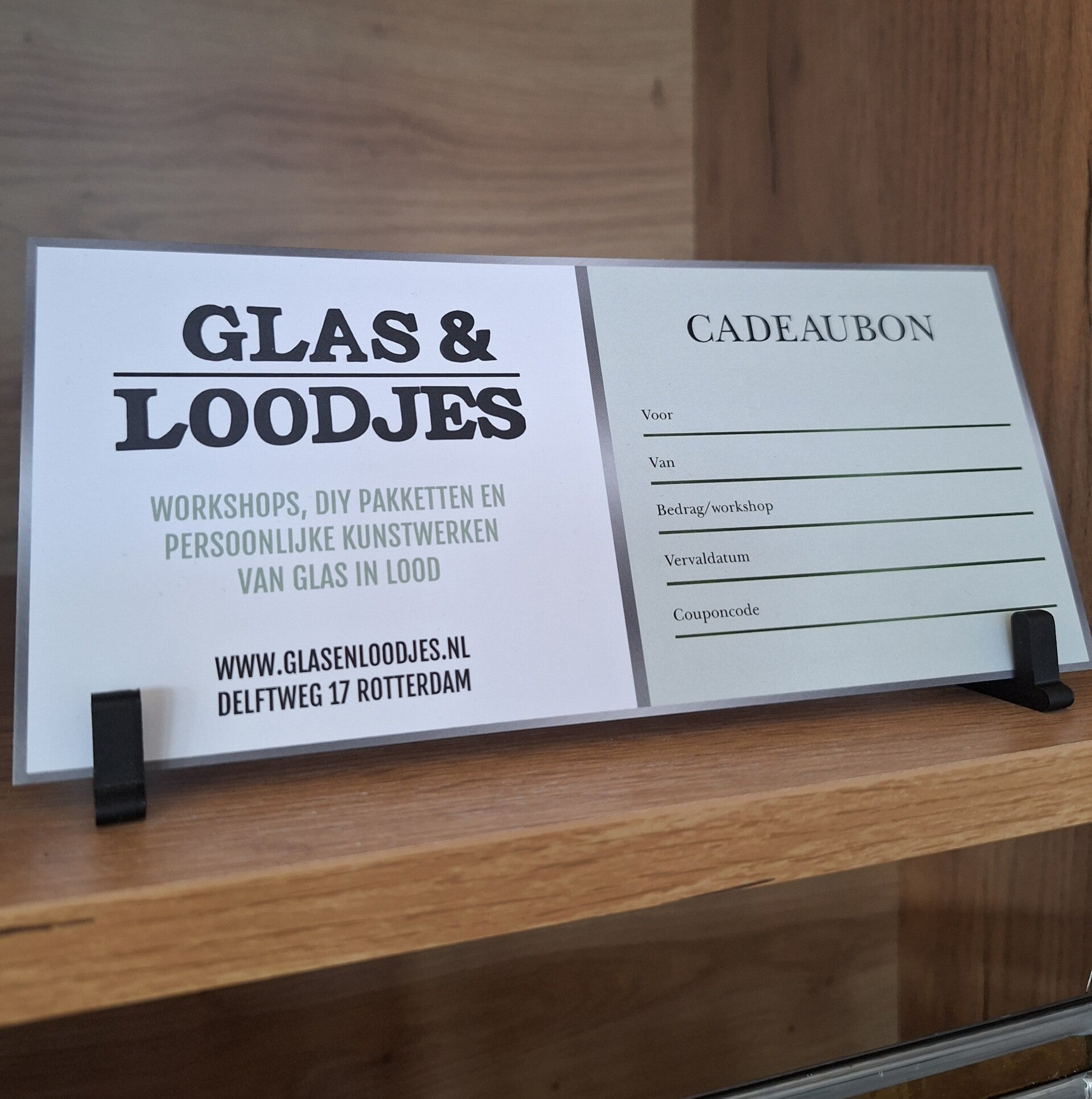 Cadeaubon Lente actie