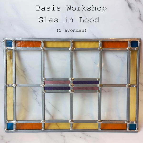 Basis Workshop Glas in lood