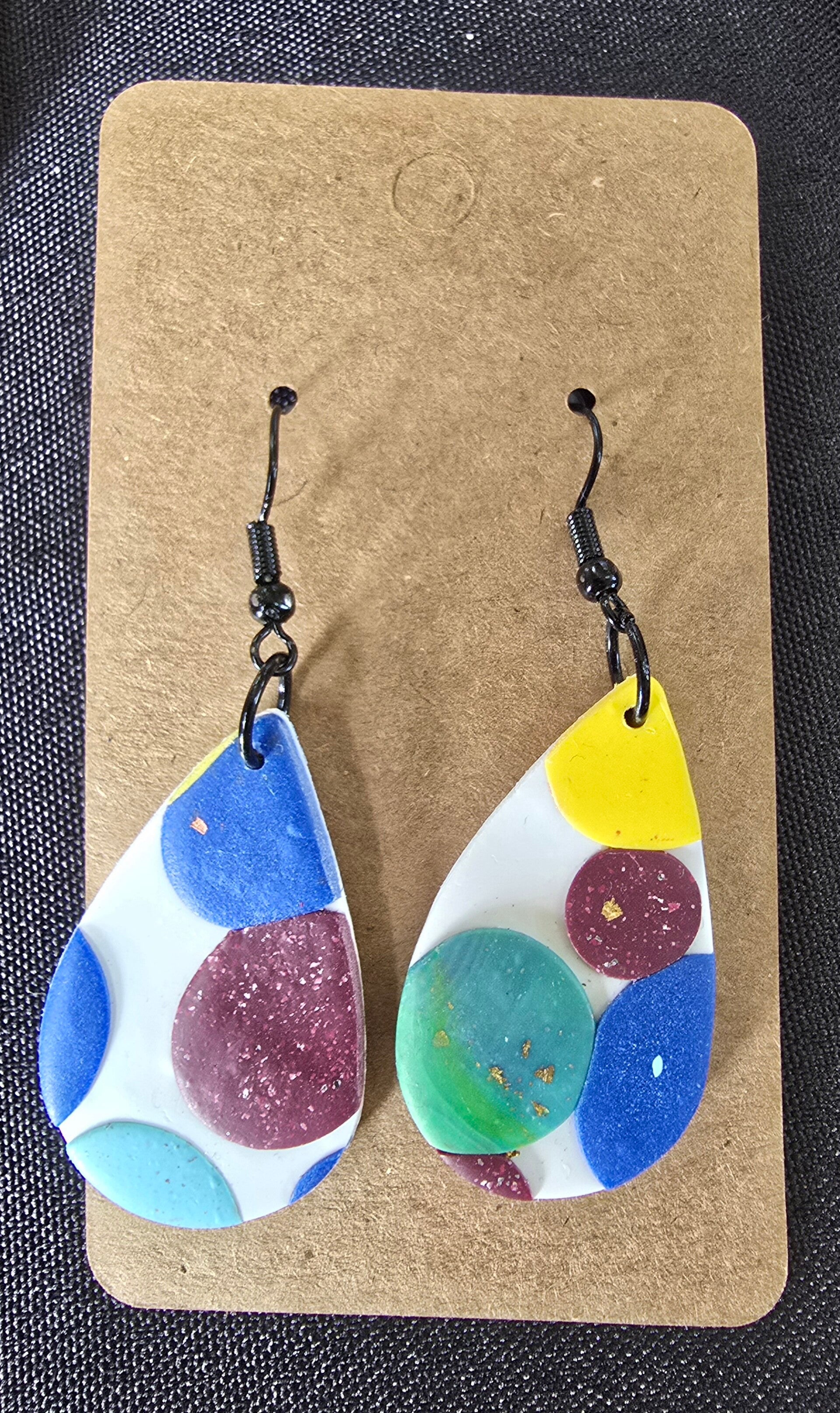 Coloured Circle Design Drops