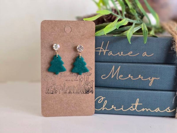 Deep Green Christmas Trees