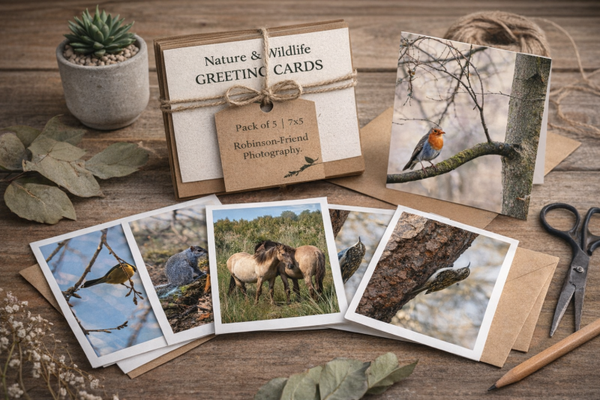 7x5 Nature & Wildlife Greeting Cards