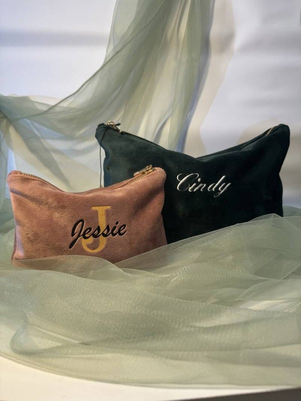 Velvet Accessory Bag