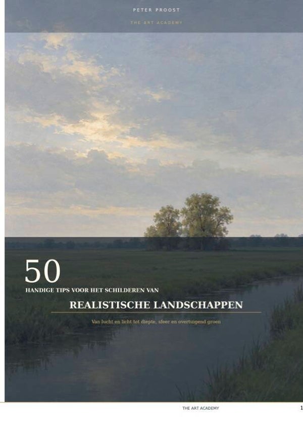 50 handige tips voor het schilderen van landschappen