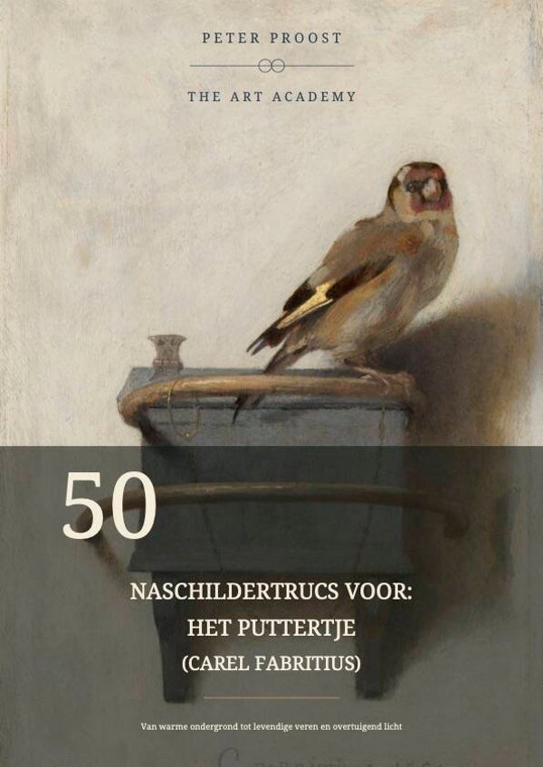 50 naschildertrucs voor: Het puttertje (Carel Fabritius)