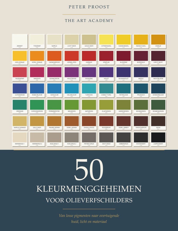 50 kleurmenggeheimen voor olieverfschilders