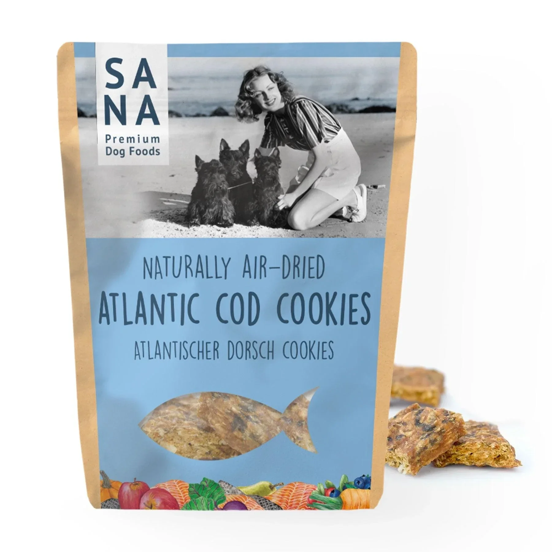 Sana cod cookies (kabeljauw)