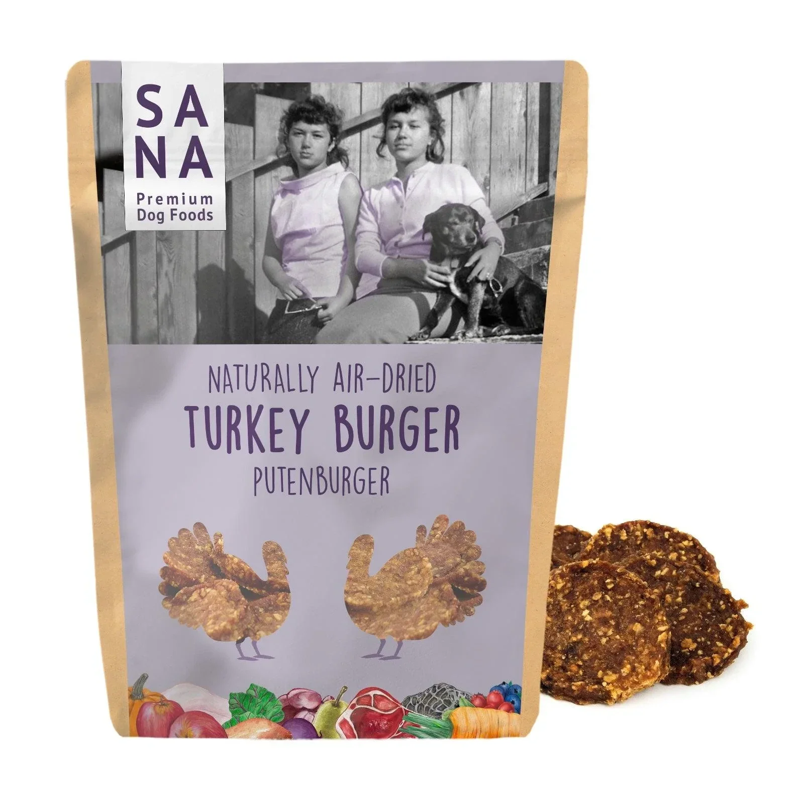 Sanadog burger Turkey (Kalkoen)