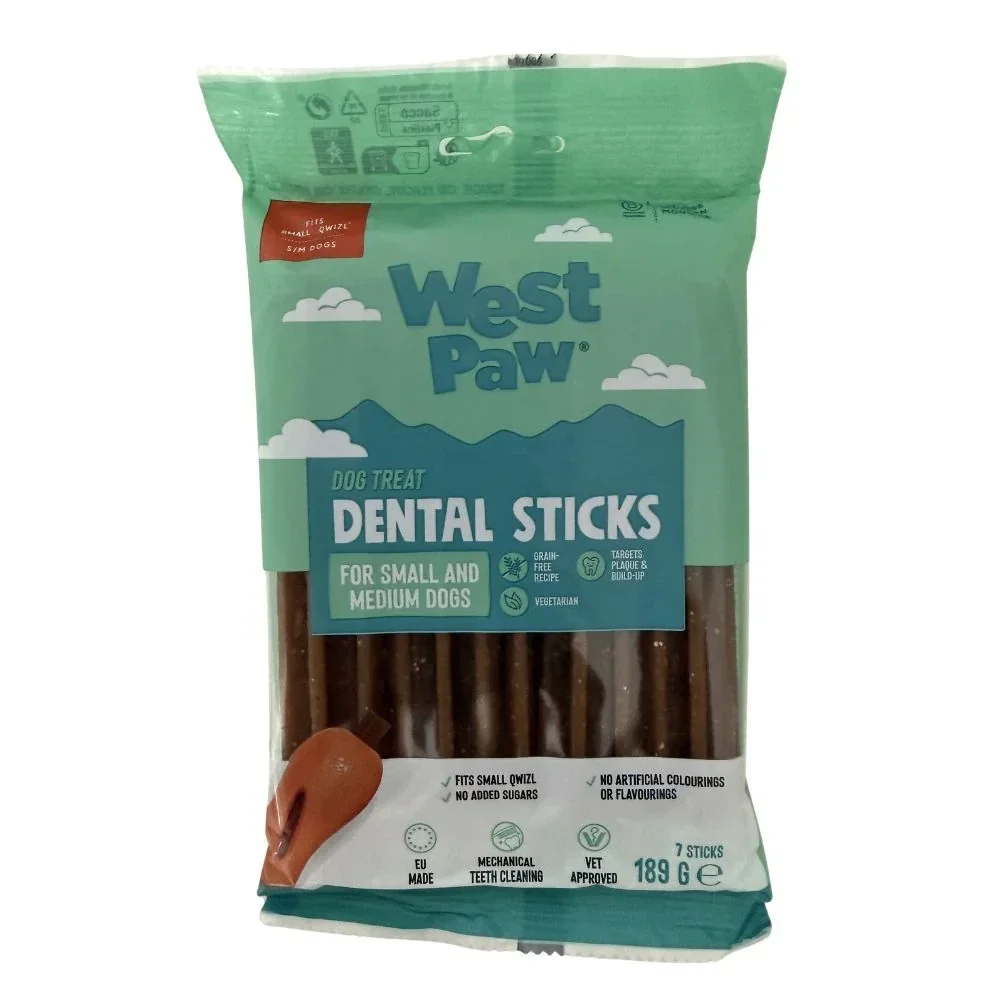 West Paw Dental sticks Small en Large