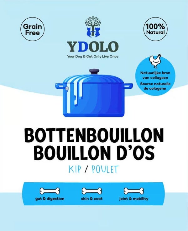 YDOLO bottenbouillon BIO Kip