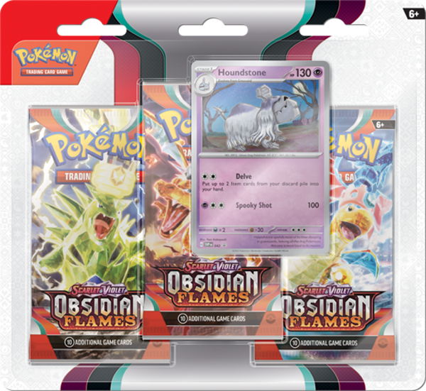 Obsidian Flames 3-Pack Blister