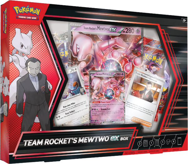 Team Rocket’s Mewtwo EX Box