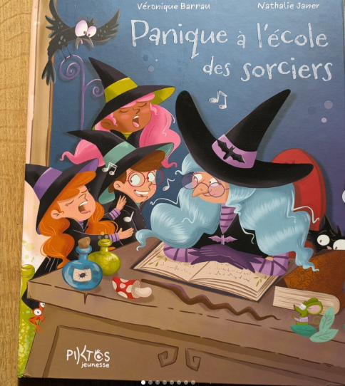 Livre "Panique à l'école des sorciers"