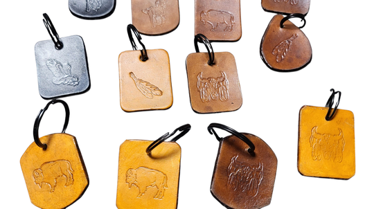 Porte clefs Cuir