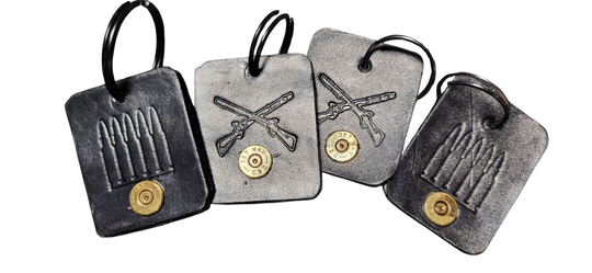 Porte Clefs Cuir 357 Magnum