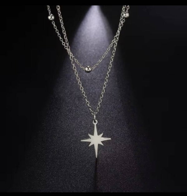 Collier étoile filante