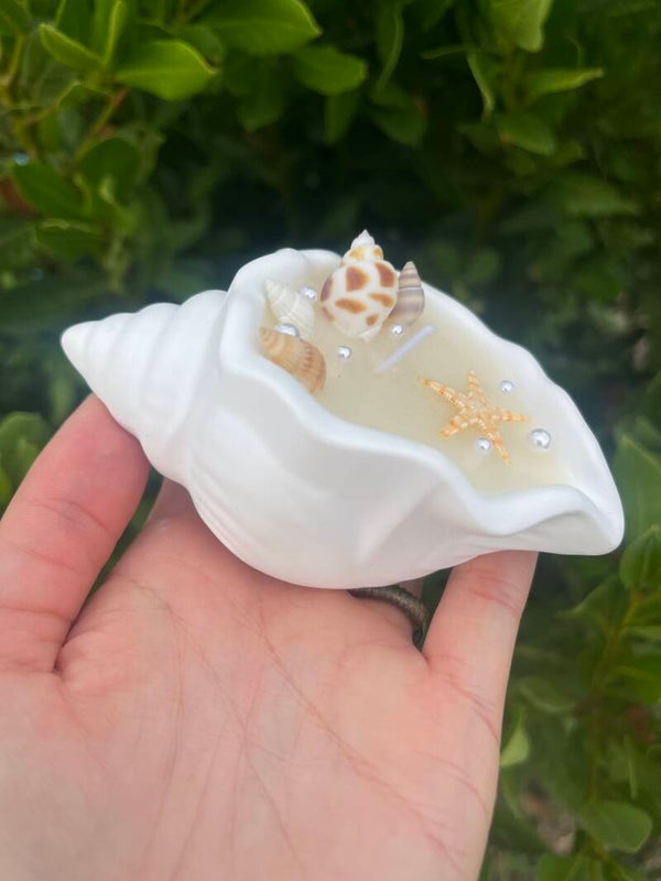 Bougie Coquillage Monoi