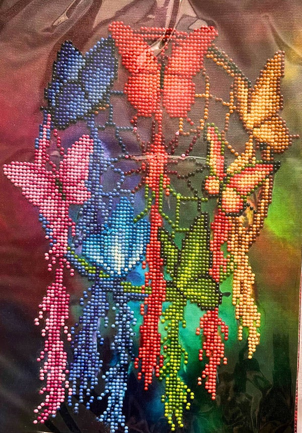 Butterfly dream catcher