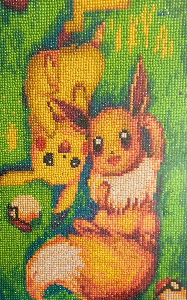 Diamond-painted Picacho and Pikla