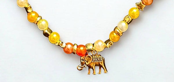 Hypoallergenic Gold-plated Elephant Necklace