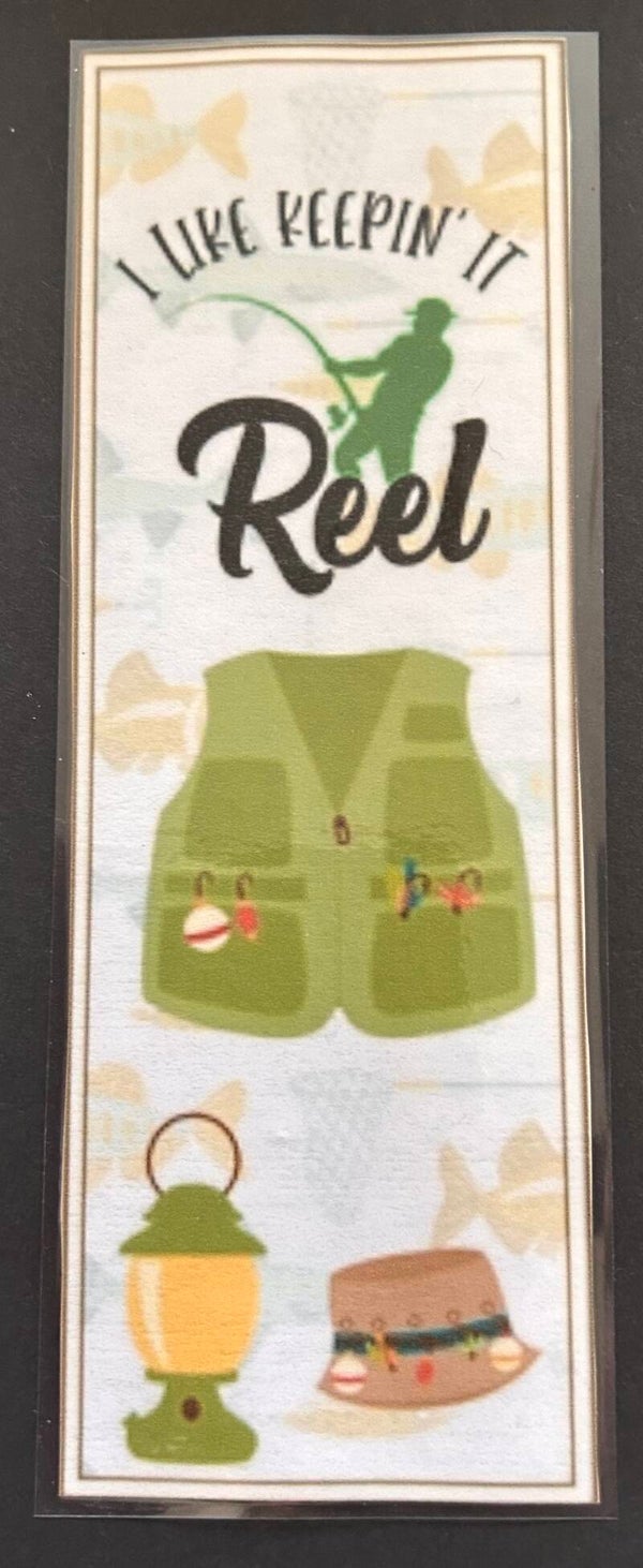"I like keeping it Reel" Bookmark