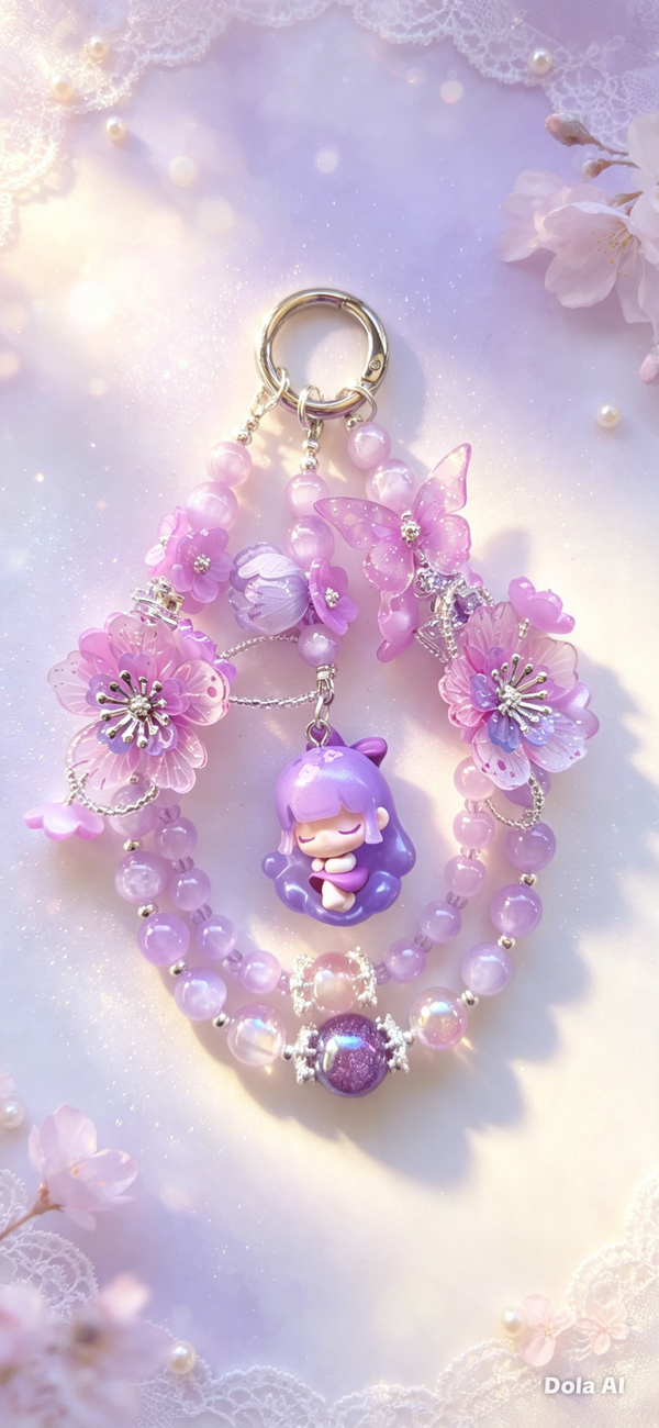 Lavender Sakura Liita Dream Charm