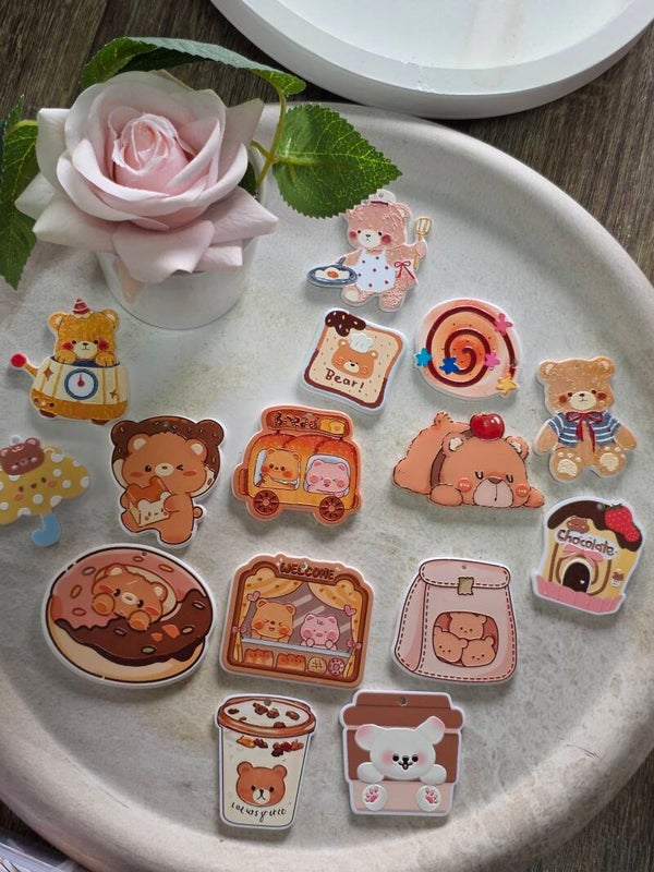 Acrylic Charms Pendant/ Character pendant/ Glossy Pendant.