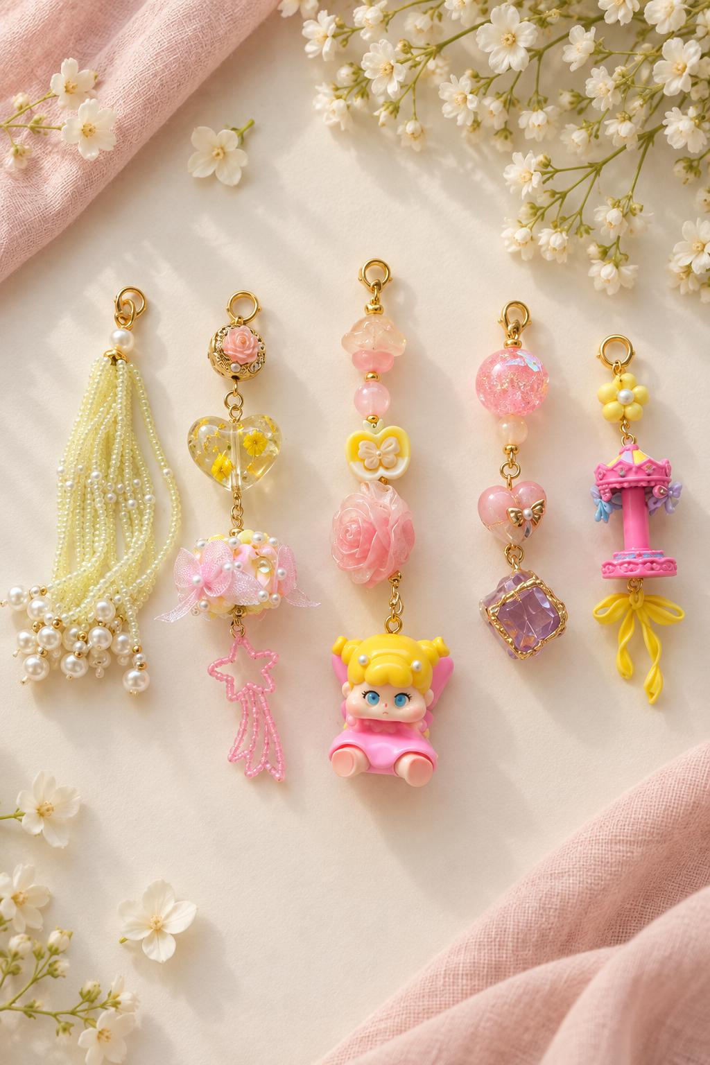 Qoqo Doll Beaded Charms – Choose Your Favourite Style