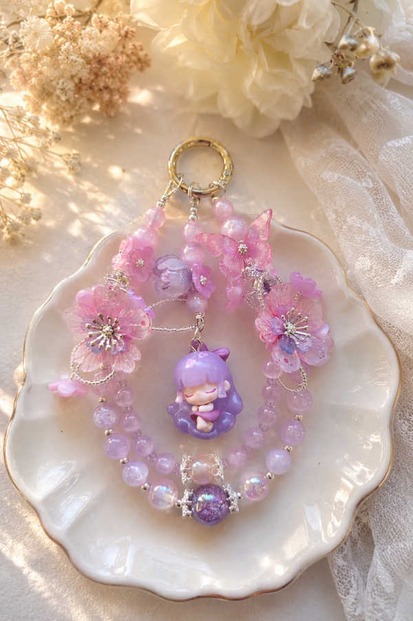 Liita Lavender Sakura Dream Bead Charm
