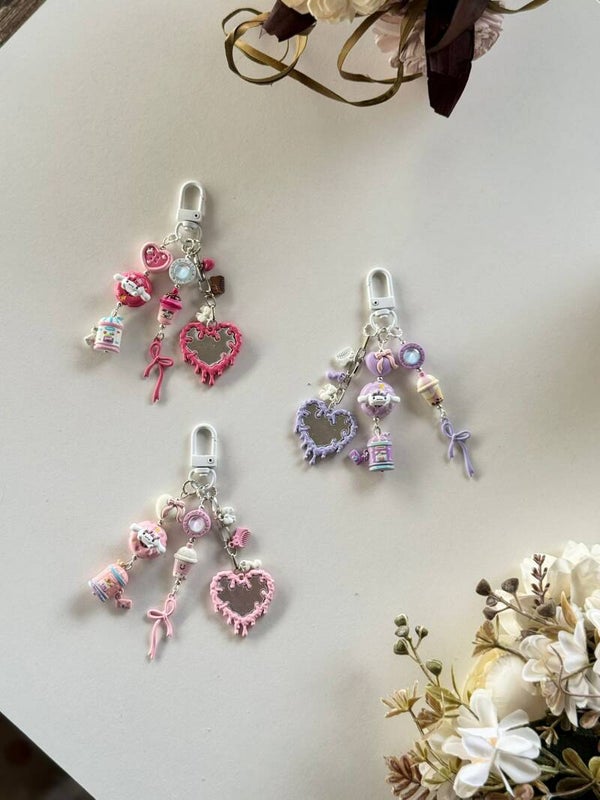Kawaii Cinna Metal Keychain