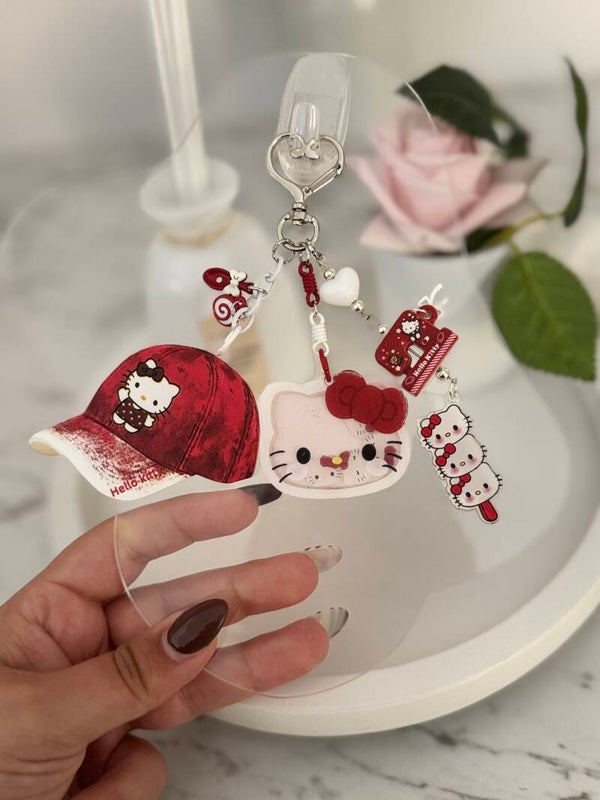 Cute Kitty Keychain