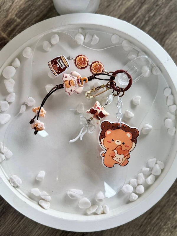 Acrylic Bear Charm