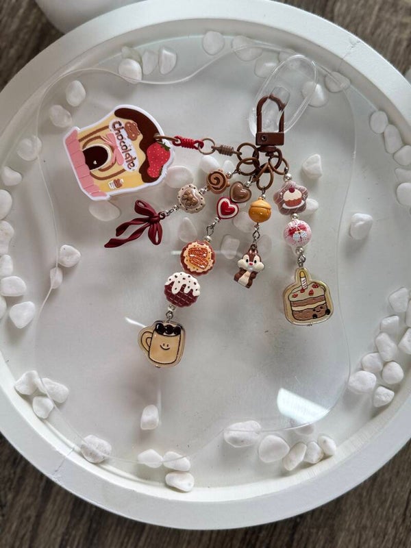 Chocolate Sweet Treat Bag Charm