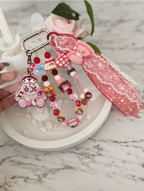 Sweet treats bear phonecharm/ bagcharm