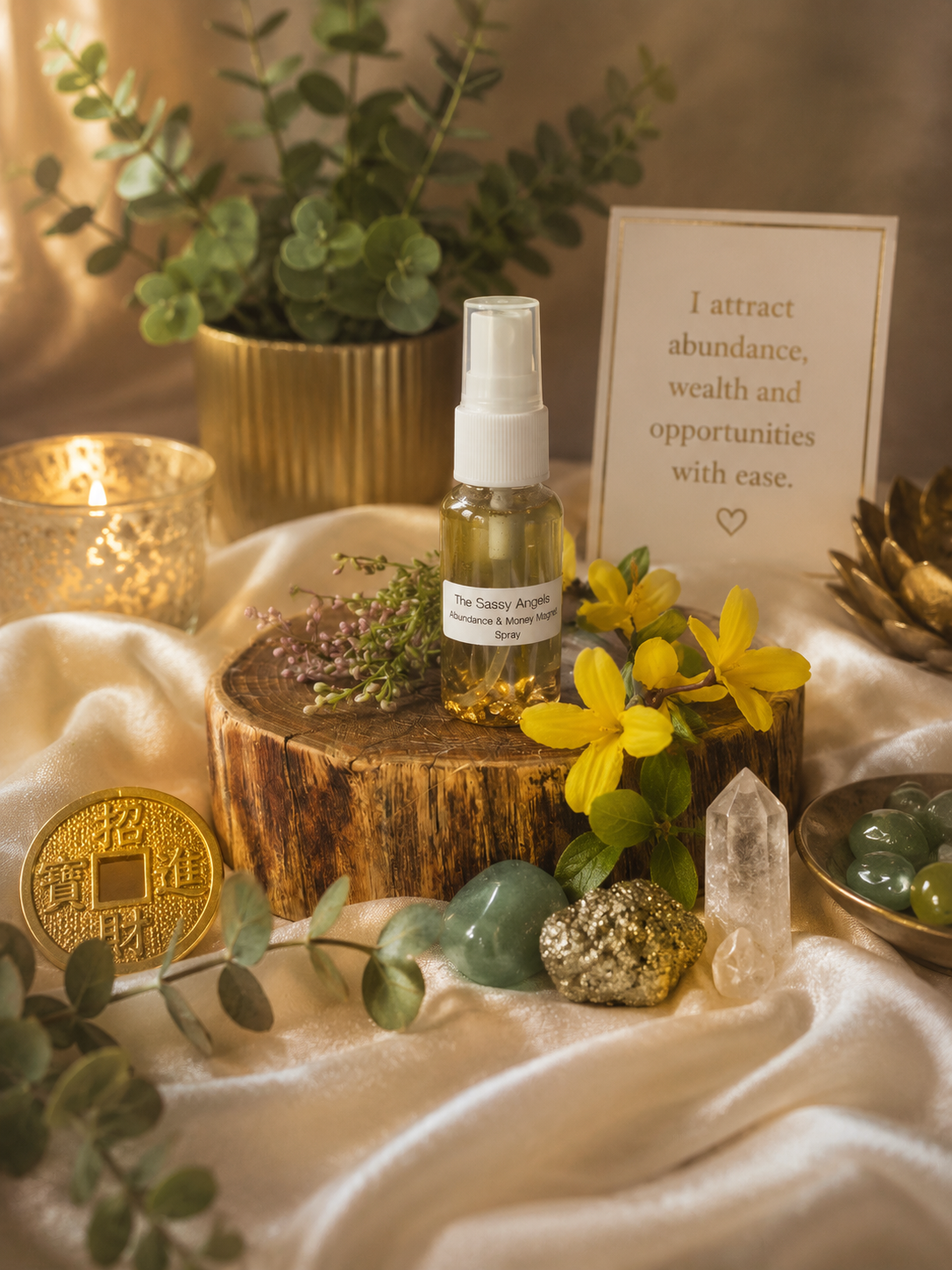 The Sassy Angels: Abundance & Money Magnet Spray
