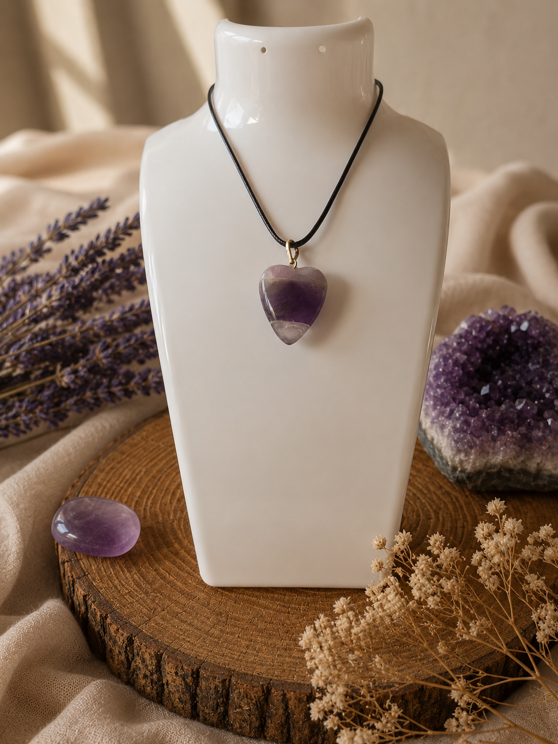 Ketting Gouden Driehoek Hart